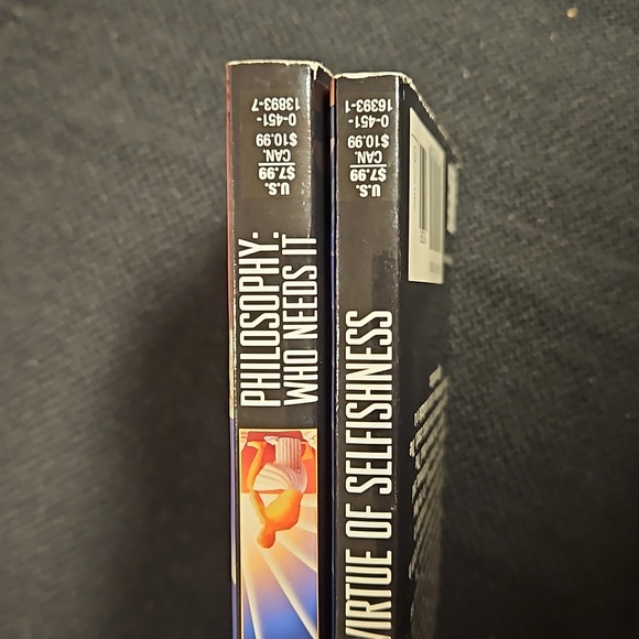AYN RAND 'Philosophy:Who needs it' and 'The Virtue of Selfishness' NEW unbroken - Picture 7 of 10